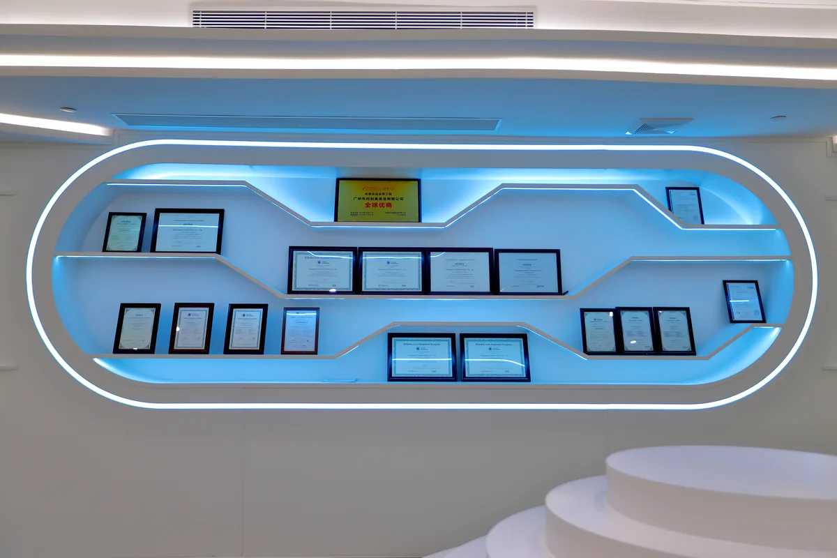 SKMEI watch sample showroom with various watch collections